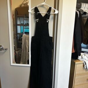 Black levi overalls